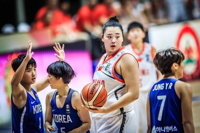 中国女篮u16亚锦赛vs韩国