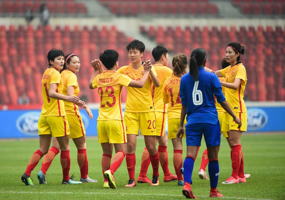 中国女足vs泰国女足比赛现场
