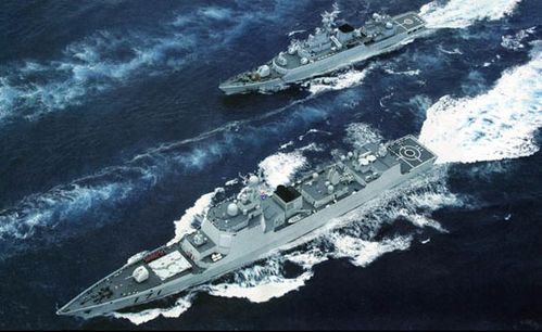 中国神盾舰vs日本神盾舰