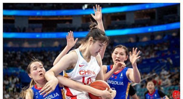 中国vs蒙古女子篮球