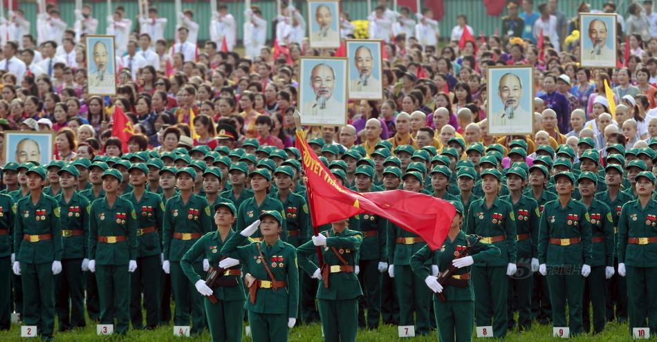 中国vs越南阅兵
