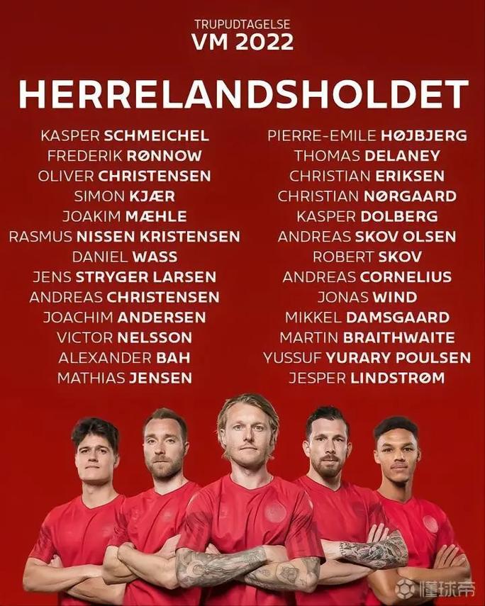 丹麦vs突尼斯哪队是红衣服