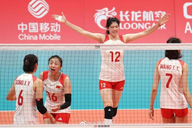 女排亚青赛中国vs韩国