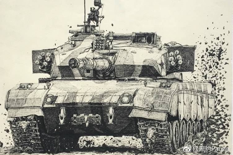 怎么画日本坦克军团vs中国