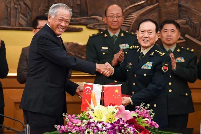 新加坡和中国军事合作