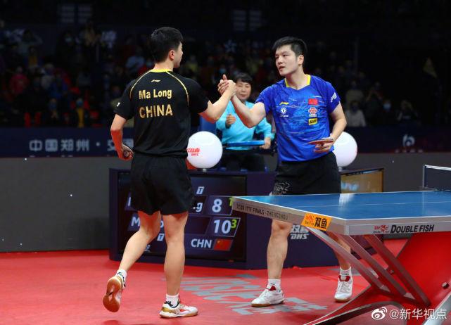 日本乒乓球公开赛马龙vs樊振东