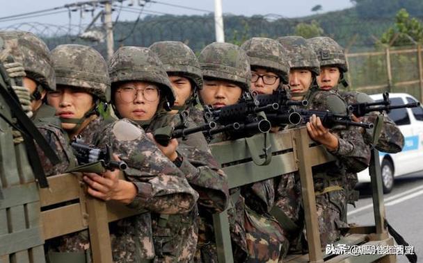 韩国军队vs中国武警