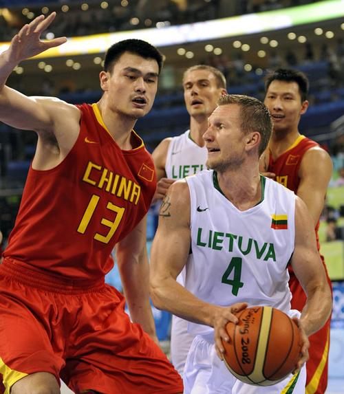 2008奥运会篮球中国vs立陶宛