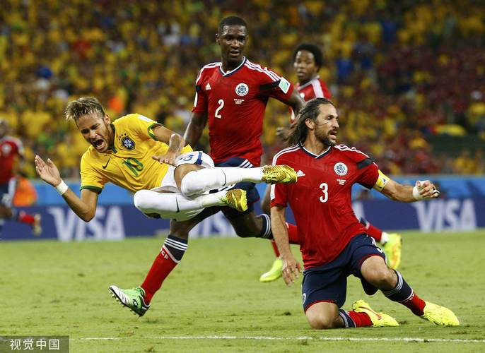 2014哥伦比亚vs巴西